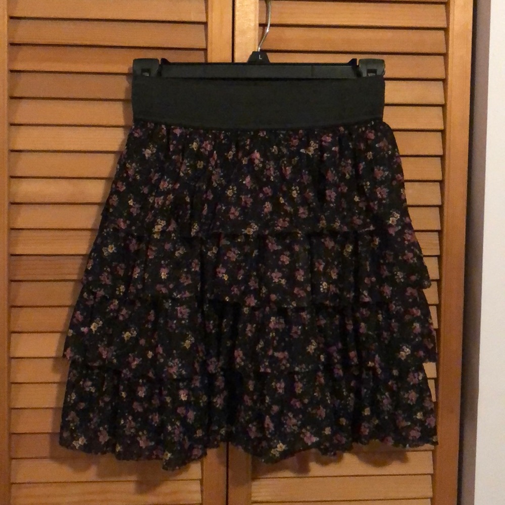 Flower Pattern Skirt